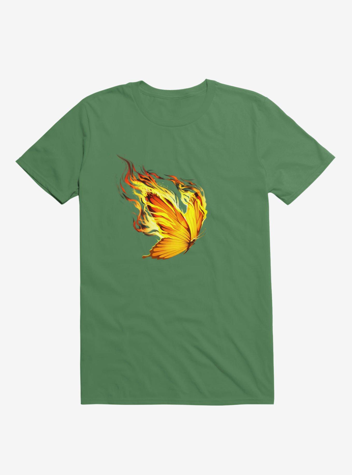 Burn Out Kelly Green T-Shirt, KELLY GREEN, hi-res