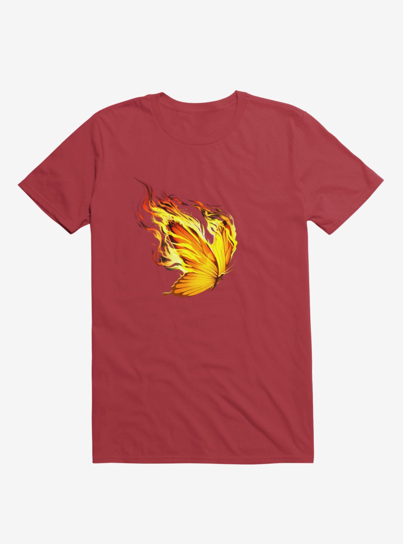 Burn Out Red T-Shirt, , hi-res