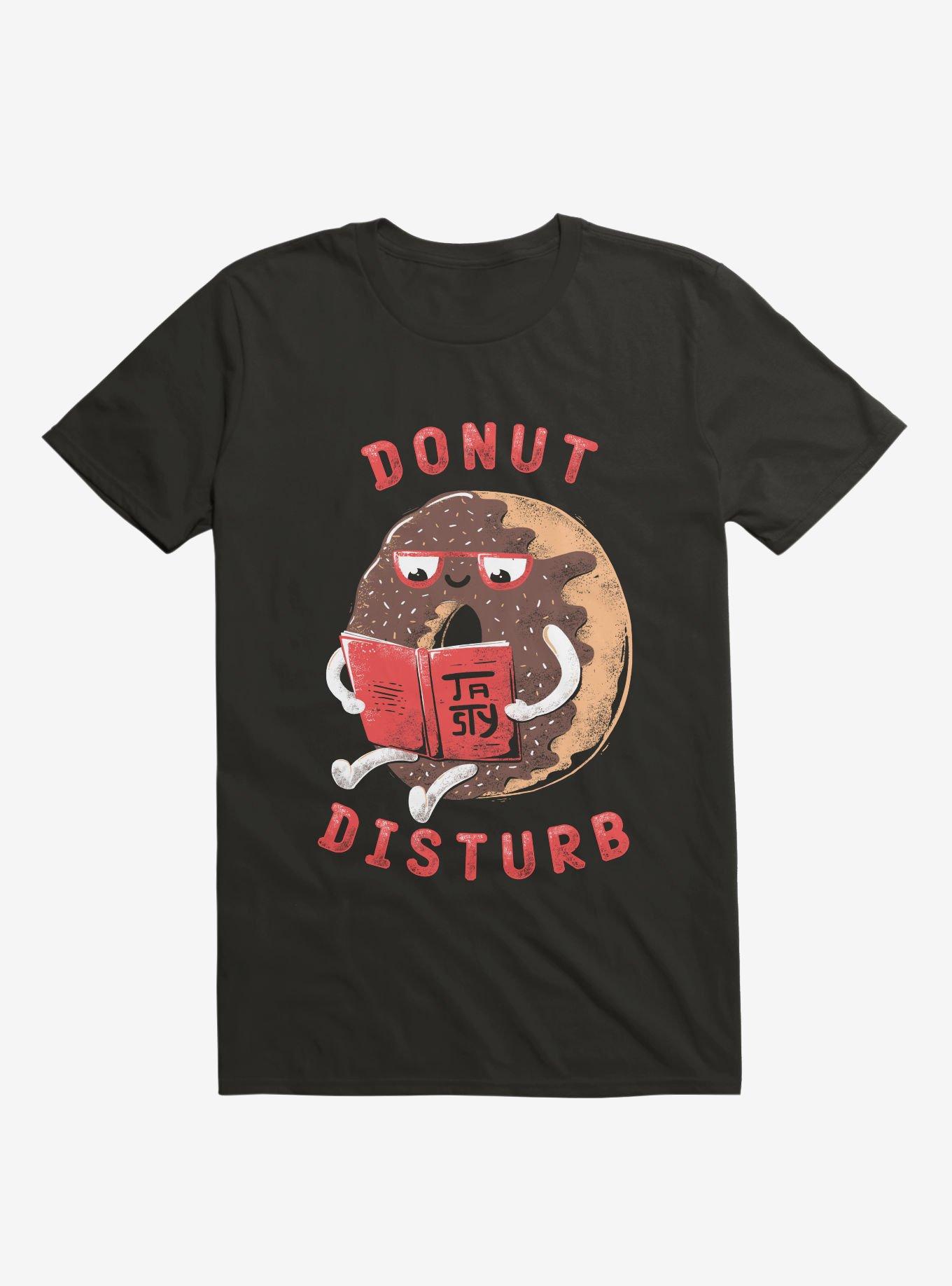 Donut Disturb Black T-Shirt, , hi-res