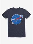 Interstellar Traveler Navy Blue T-Shirt, NAVY, hi-res