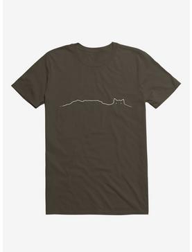 Mountain Lion's Head Cape Town Brown T-Shirt, , hi-res