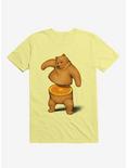 Orange Bear T-Shirt, CORN SILK, hi-res