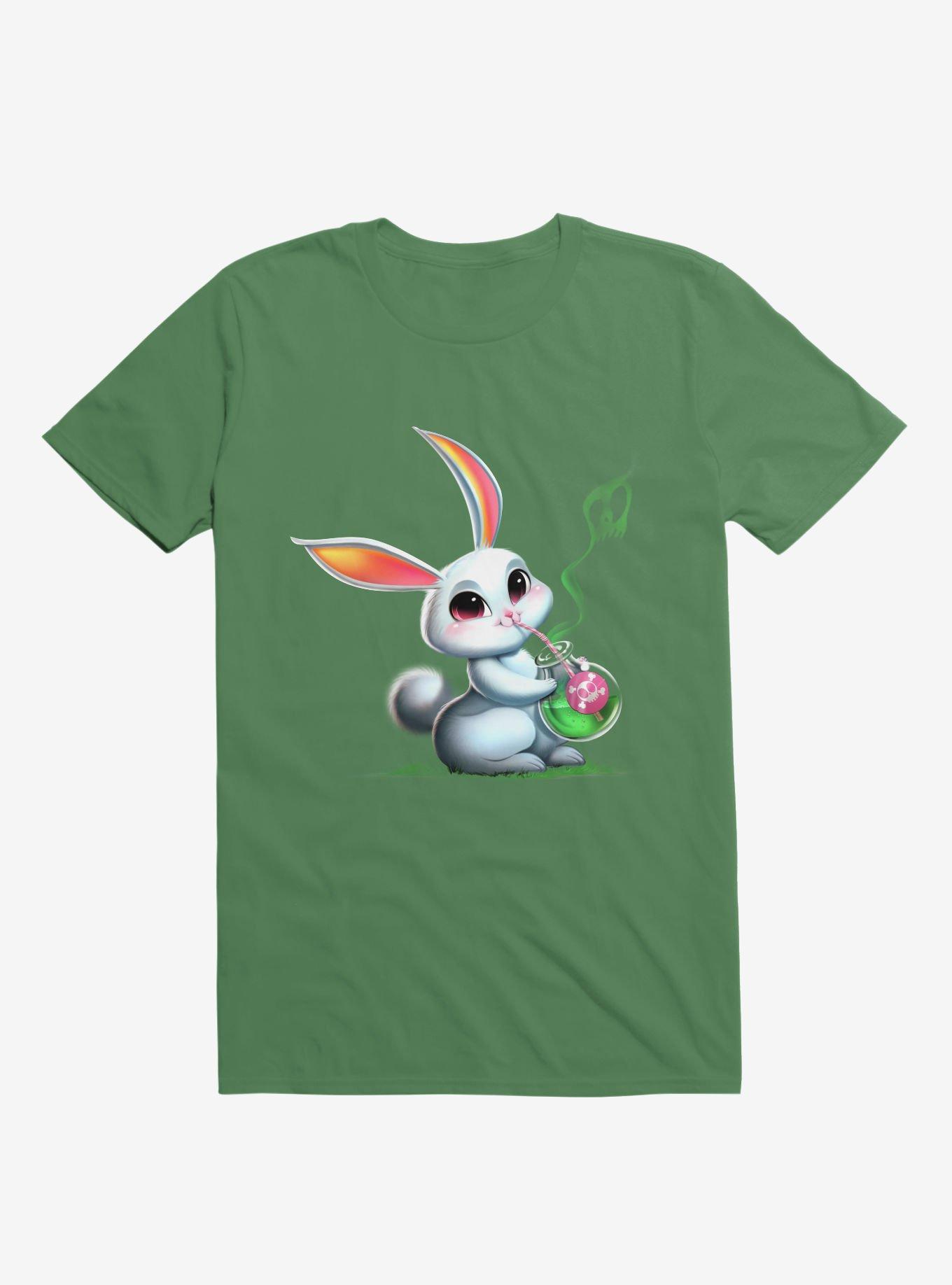 Poison Bunny T-Shirt, KELLY GREEN, hi-res