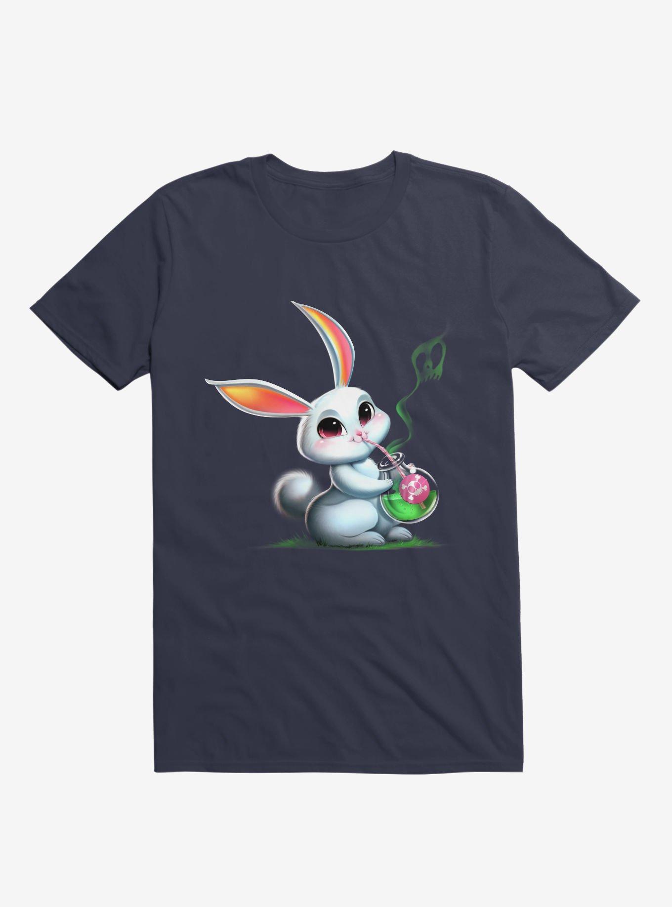 Poison Bunny T-Shirt, NAVY, hi-res