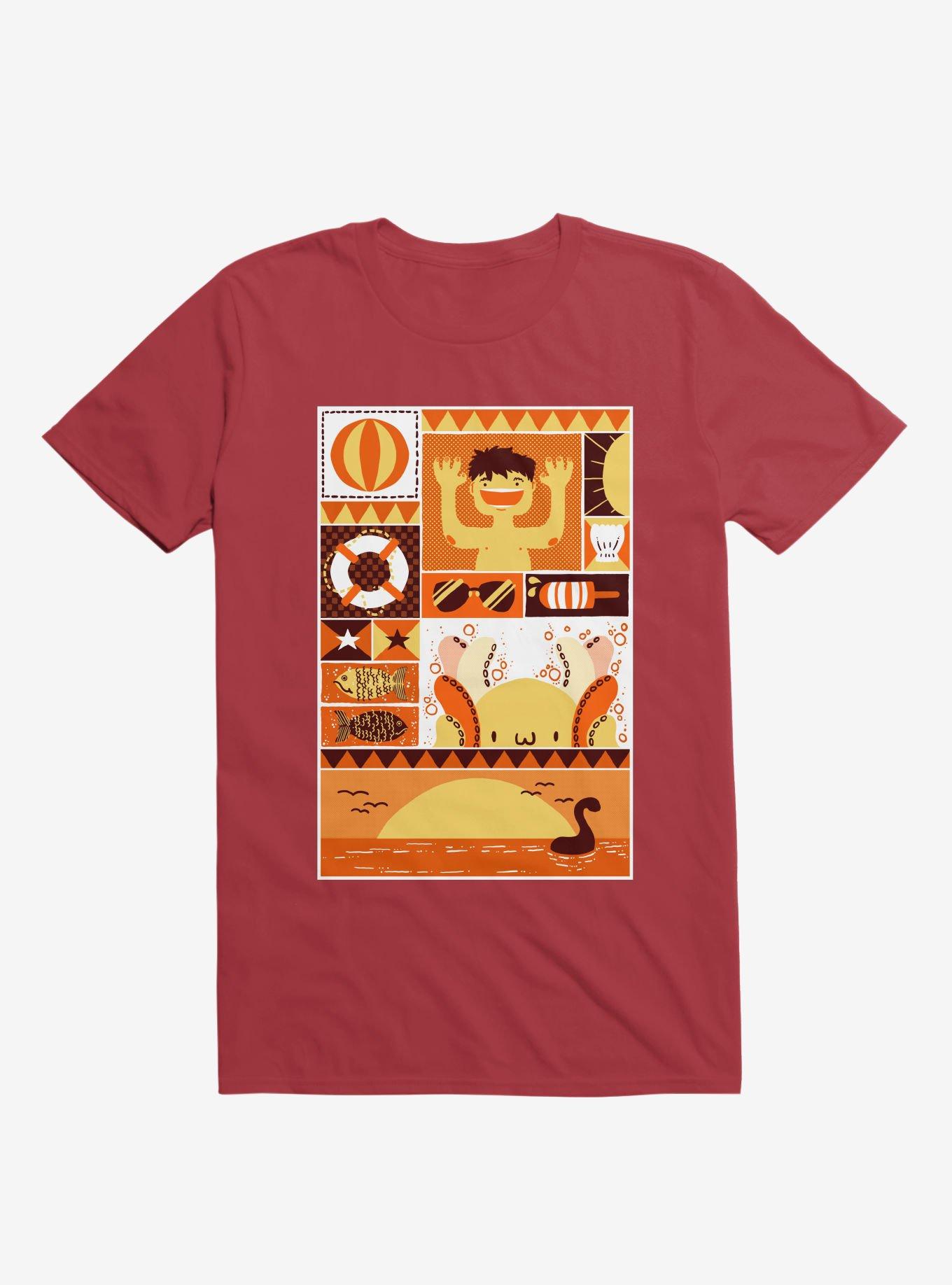 Square Summer T-Shirt, , hi-res