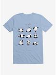 Yoga Panda II T-Shirt, LIGHT BLUE, hi-res