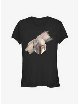 Star Wars The Mandalorian Boba Fett Helmet Girls T-Shirt, , hi-res