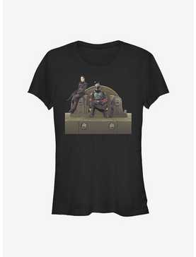 Star Wars The Mandalorian Throne Of Fett Girls T-Shirt, , hi-res