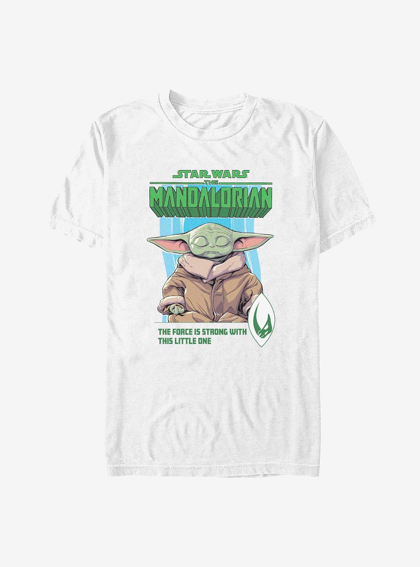 Star Wars The Mandalorian Strong Force The Child T-Shirt, WHITE, hi-res