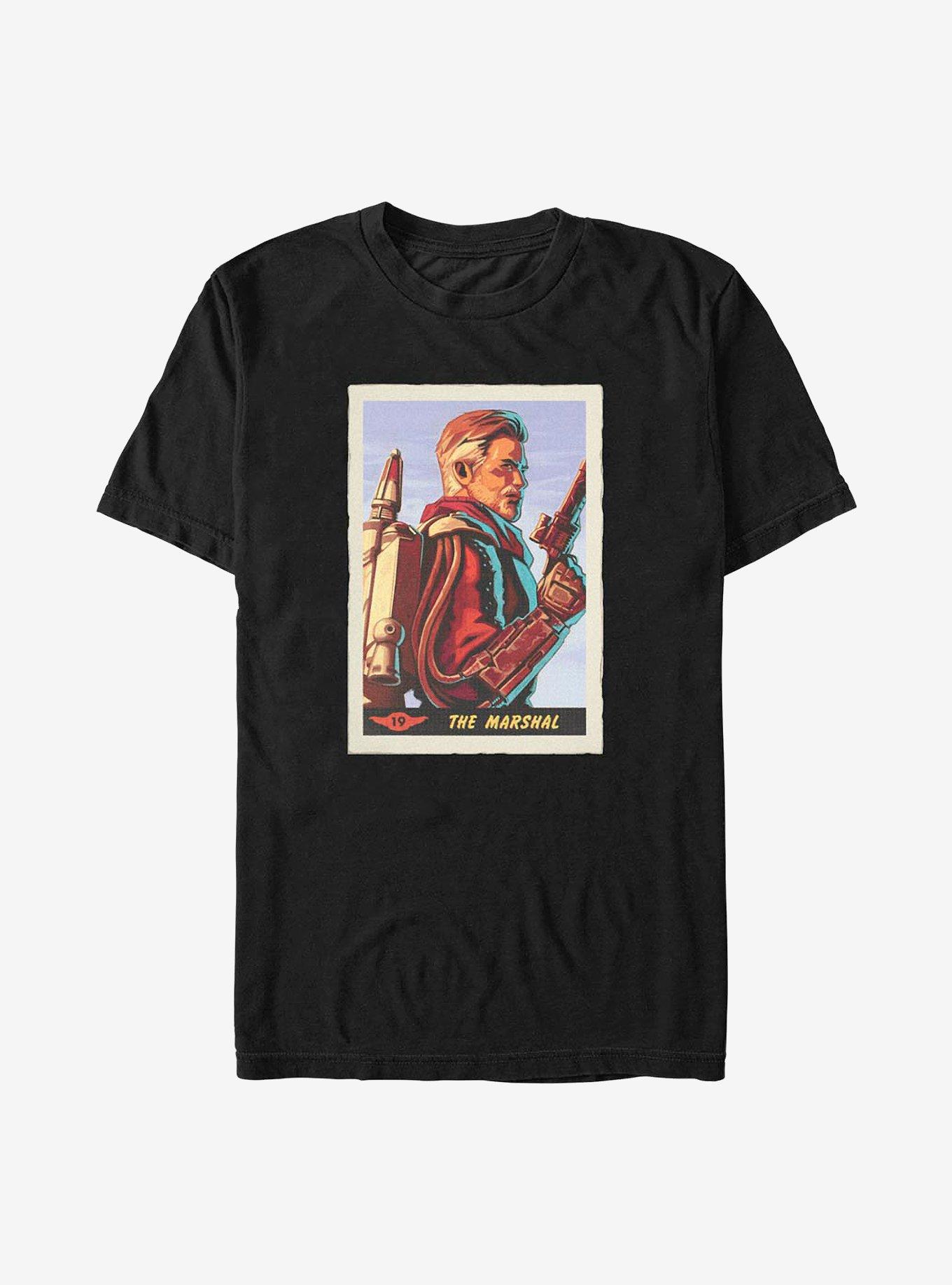 Star Wars The Mandalorian The Marshal Card T-Shirt, , hi-res