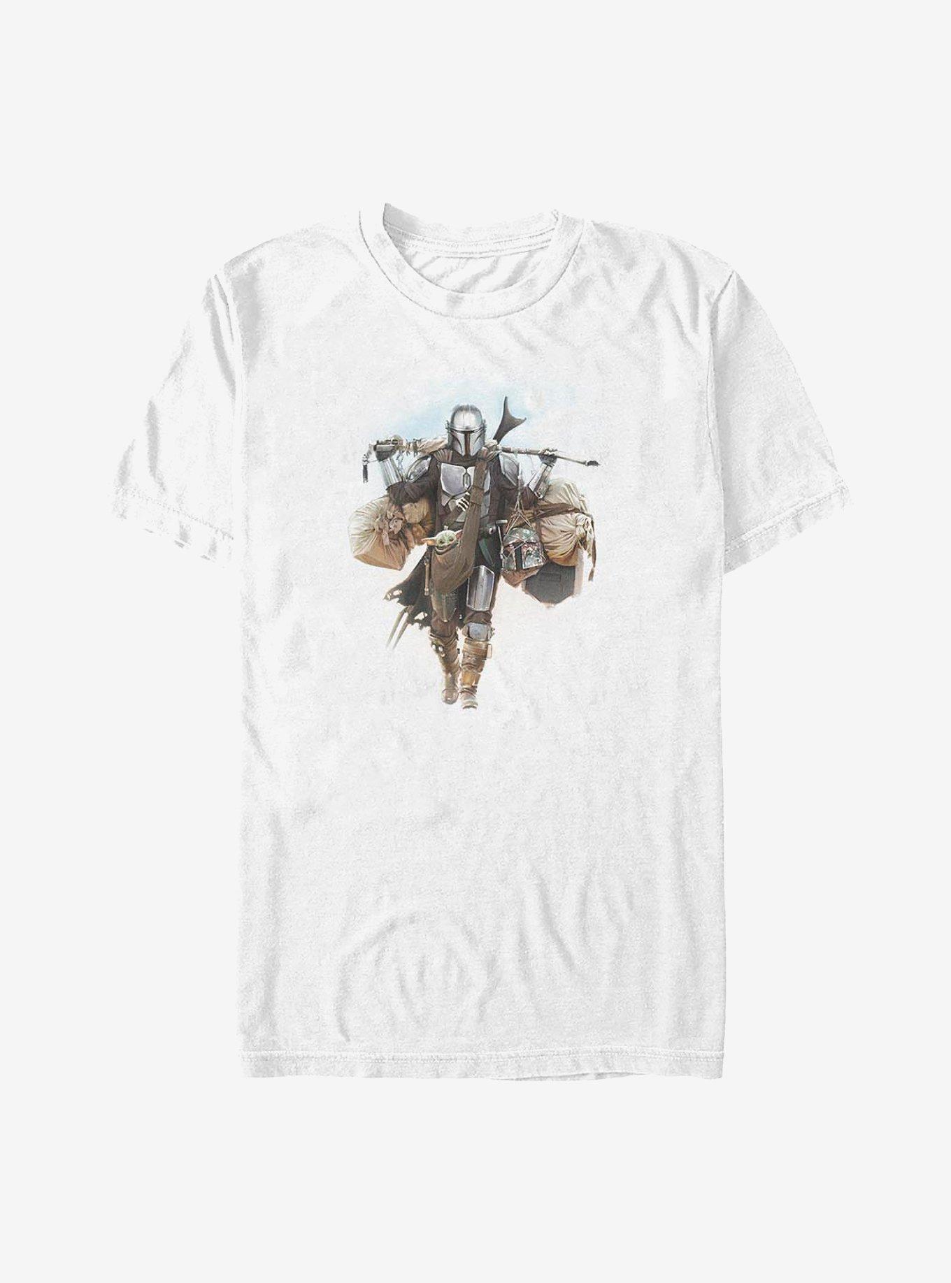 Star Wars The Mandalorian Walking Mando T-Shirt