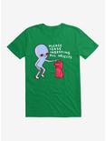 Strange Planet Please Cease Ingesting All Objects T-Shirt, KELLY GREEN, hi-res