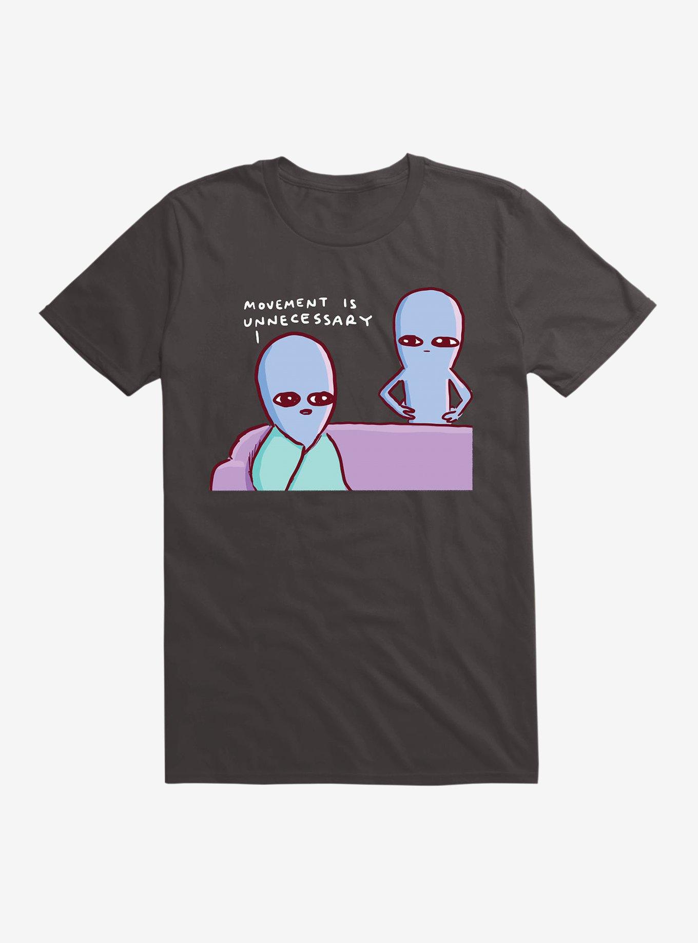 Strange Planet Movement Is Still Unnecessary T-Shirt, , hi-res