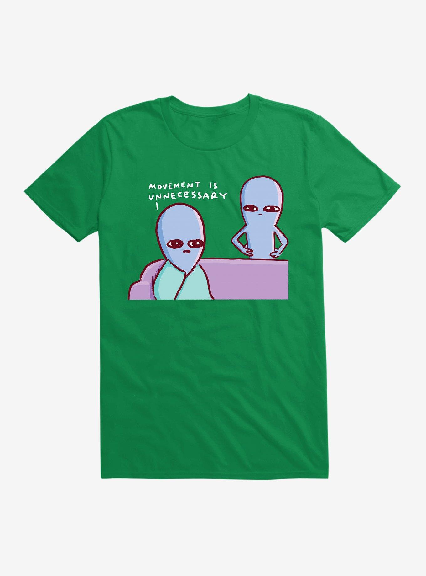 Strange Planet Movement Is Still Unnecessary T-Shirt, , hi-res