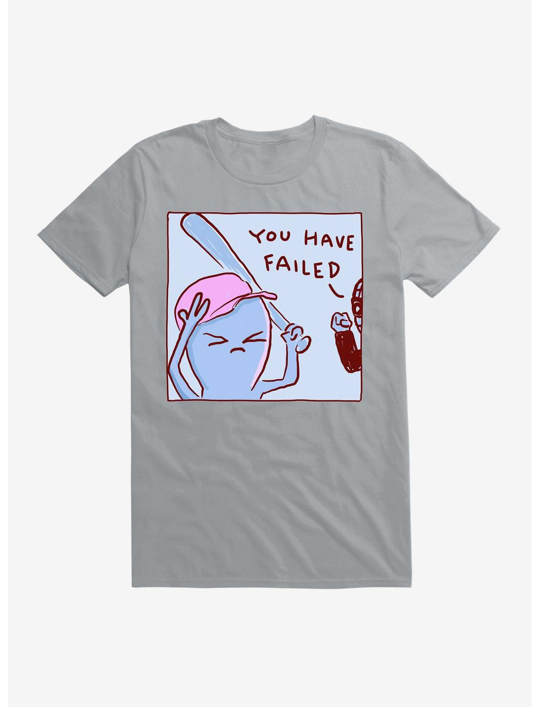 Strange Planet You Have Failed T-Shirt, SILVER, hi-res