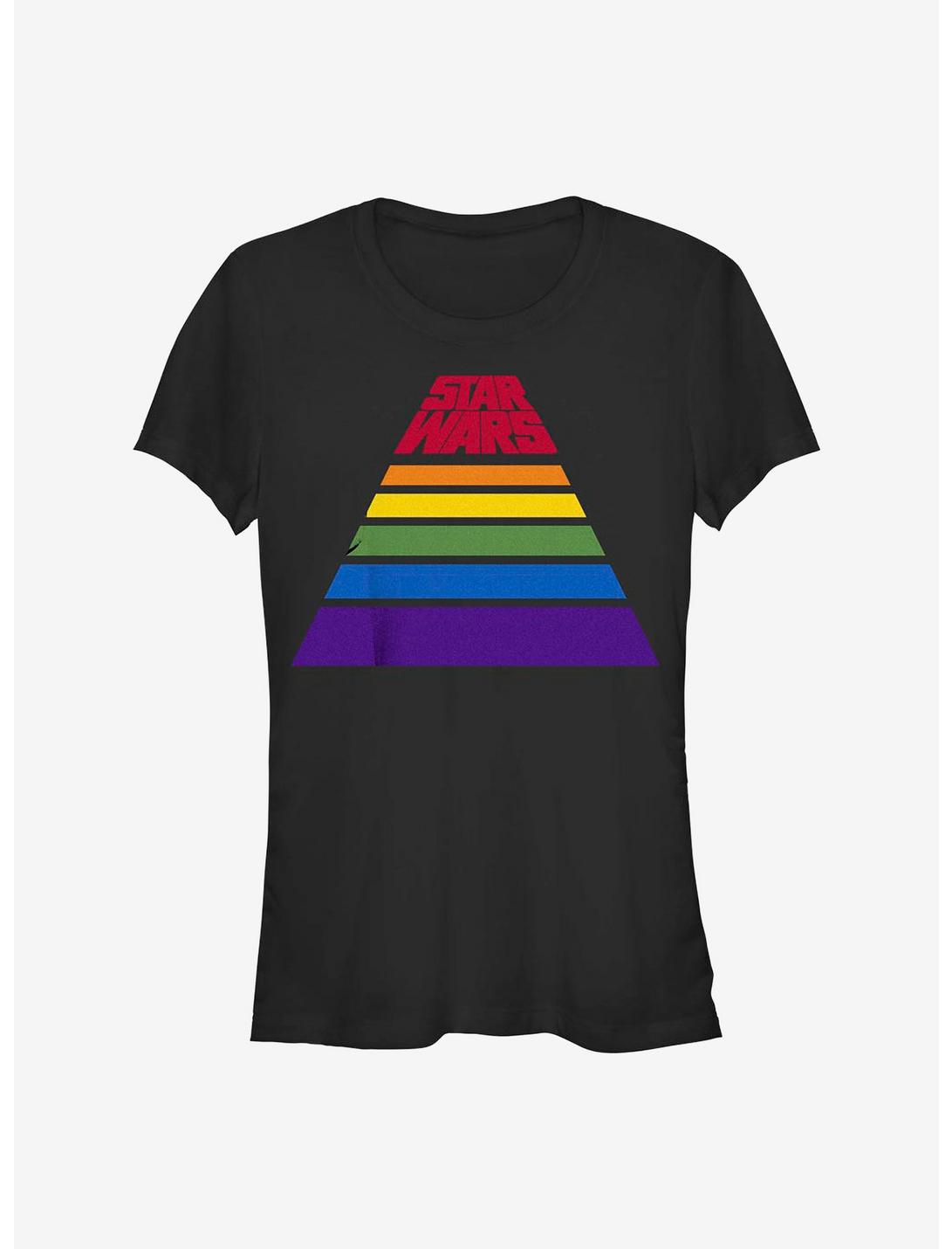 Star Wars Rainbow Classic T-Shirt, BLACK, hi-res
