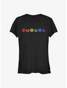 Star Wars Rainbow Icons T-Shirt, , hi-res