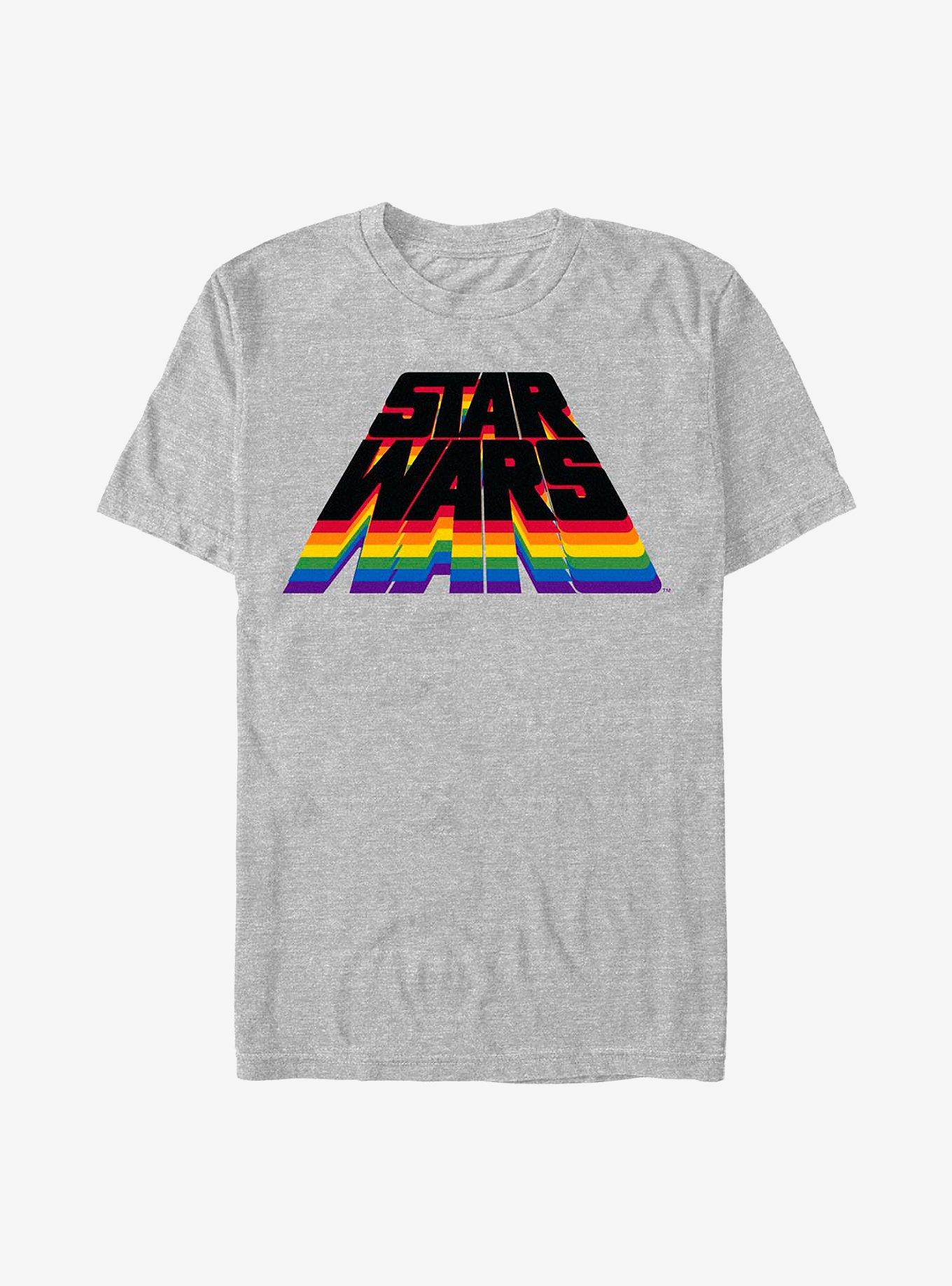Star Wars Rainbow Stack T-Shirt, , hi-res