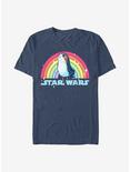 Star Wars: The Last Jedi Porg Rainbow T-Shirt, NAVY HTR, hi-res
