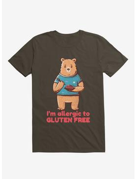 I'm Allergic To Gluten Free Bear T-Shirt, , hi-res