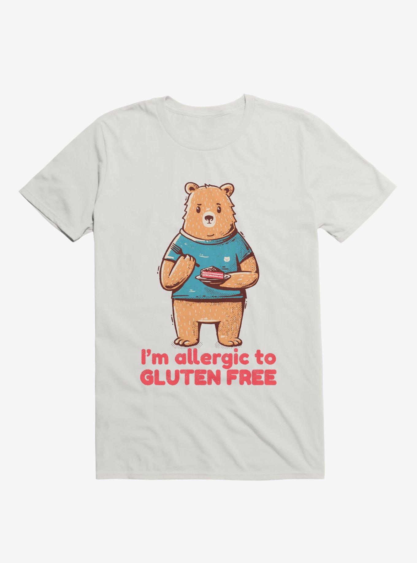 I'm Allergic To Gluten Free Bear T-Shirt, , hi-res