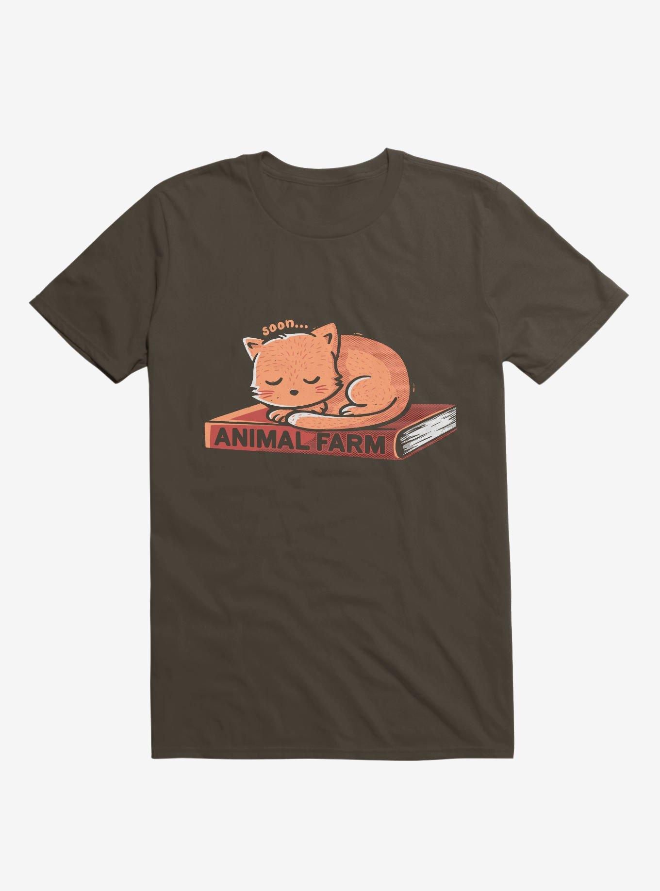Animal Farm T-Shirt, BROWN, hi-res