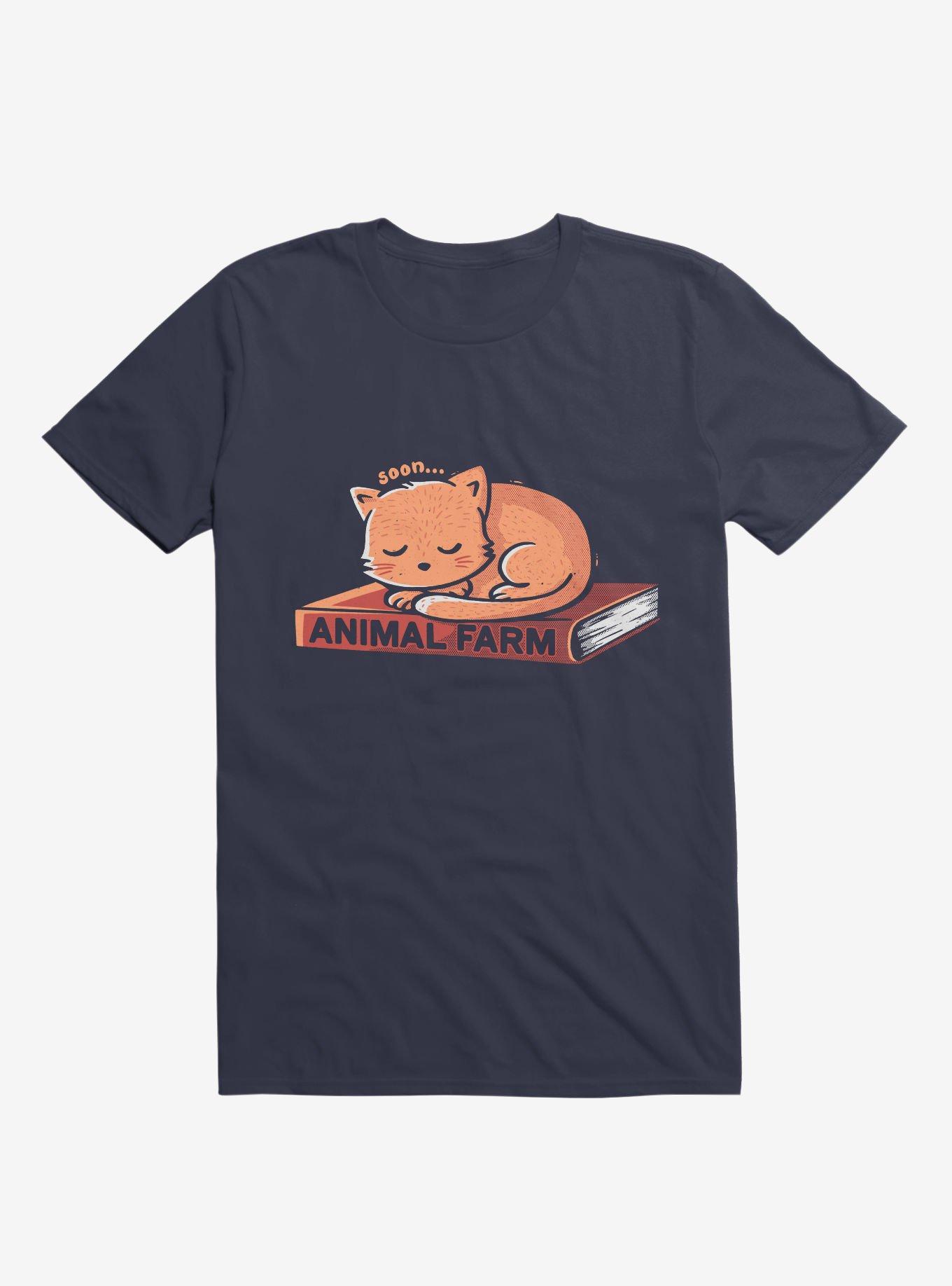 Animal Farm T-Shirt, NAVY, hi-res