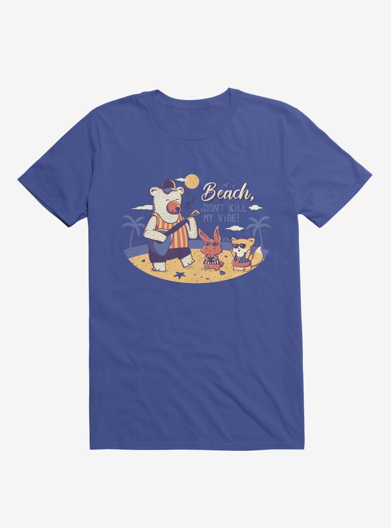 Beach! Don't Kill My Vibe T-Shirt, , hi-res