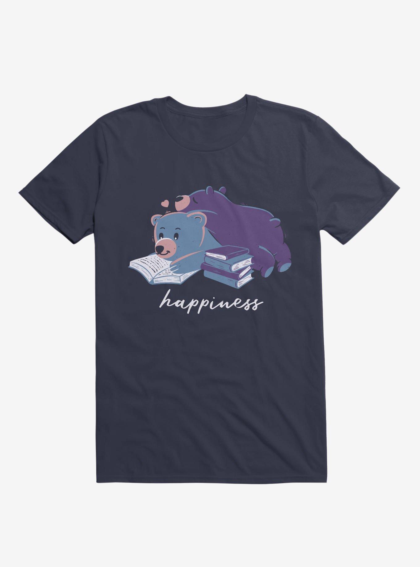 Happiness T-Shirt, NAVY, hi-res