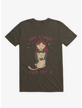 Home Is Where Your Cat Is T-Shirt, , hi-res