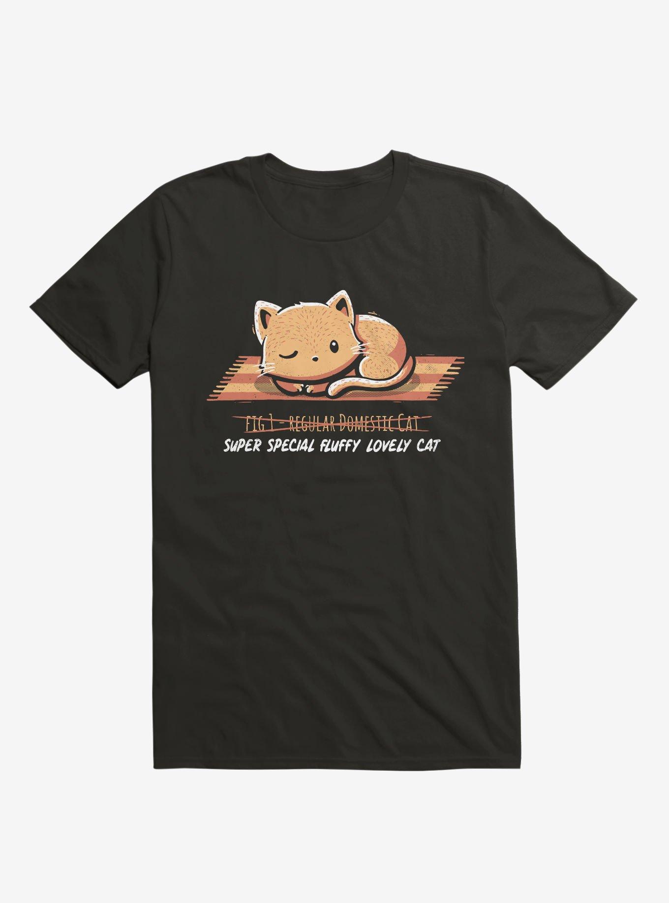 Not A Regular Domestic Cat T-Shirt, BLACK, hi-res
