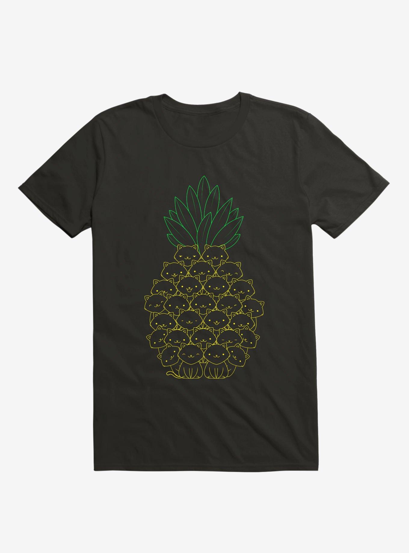 THRDLESS Pineapple Cat T-Shirt