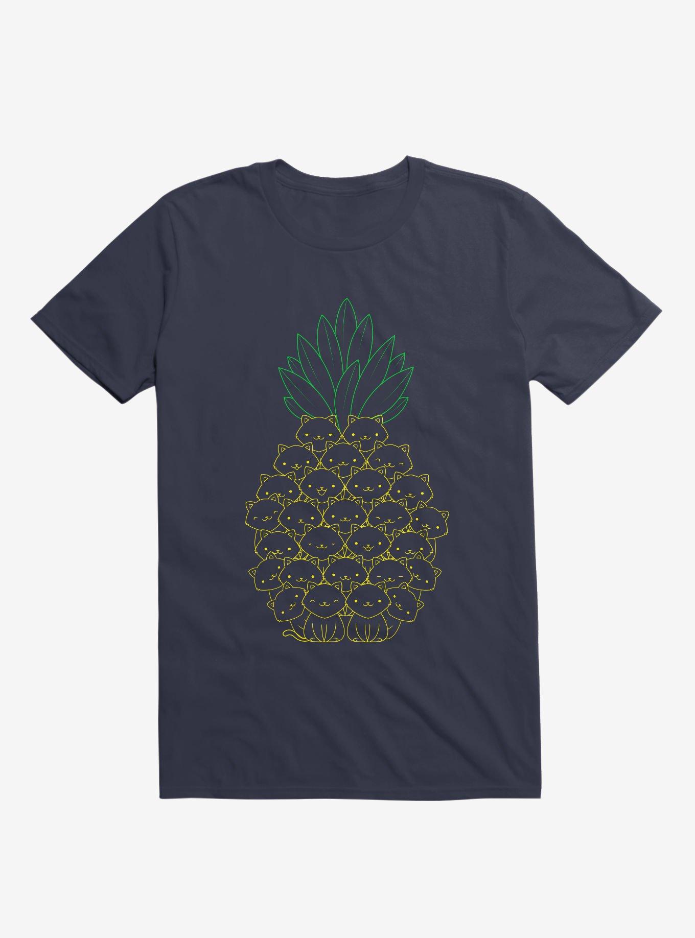 Pineapple Cat T-Shirt, , hi-res