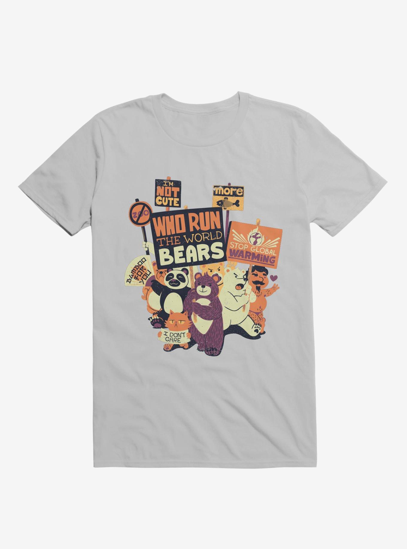 Who Run The World Bears XXX T-Shirt, ICE GREY, hi-res