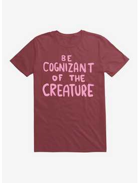 Strange Planet Be Cognizant Of The Creature V1 T-Shirt, , hi-res