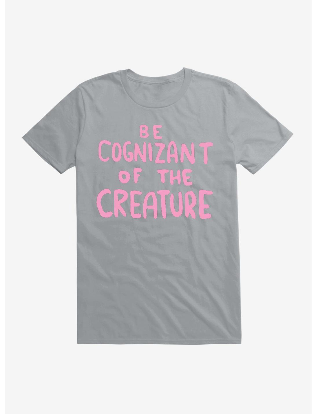 Strange Planet Be Cognizant Of The Creature V1 T-Shirt, SILVER, hi-res