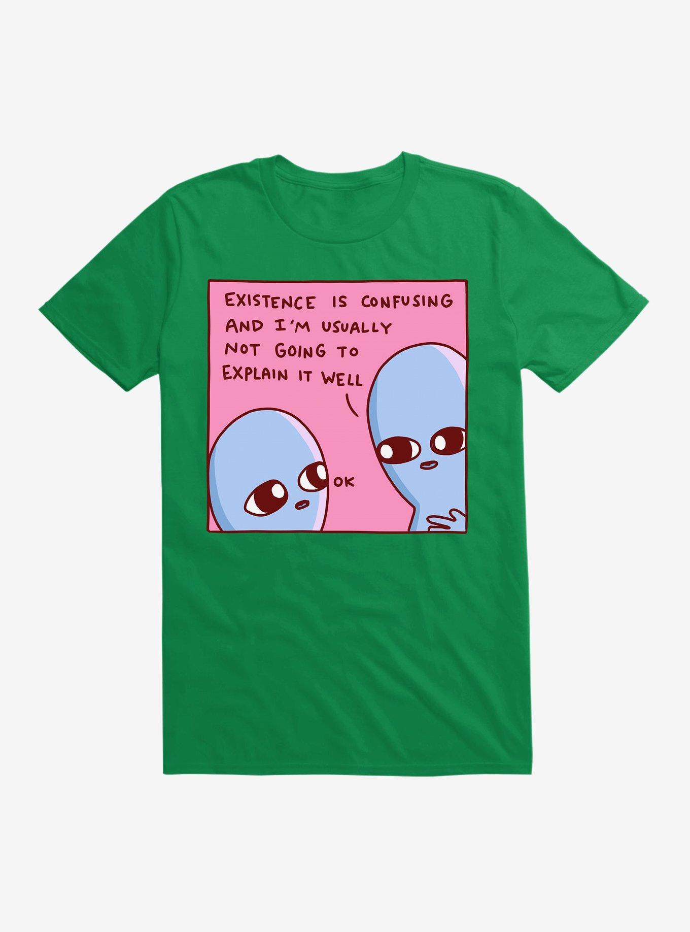 Strange Planet Existence Is Confusing T-Shirt, , hi-res