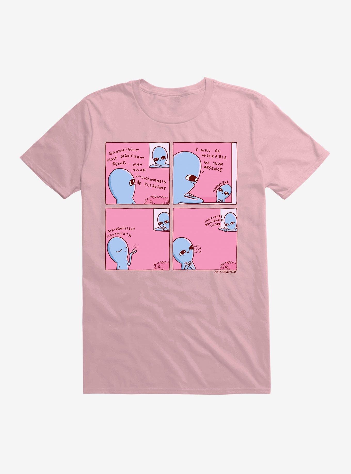 Strange Planet Inaccurate T-Shirt, LIGHT PINK, hi-res