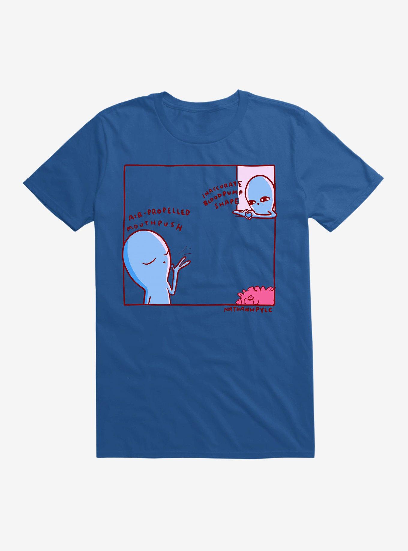 Strange Planet Mouthpush & Bloodpump T-Shirt, , hi-res