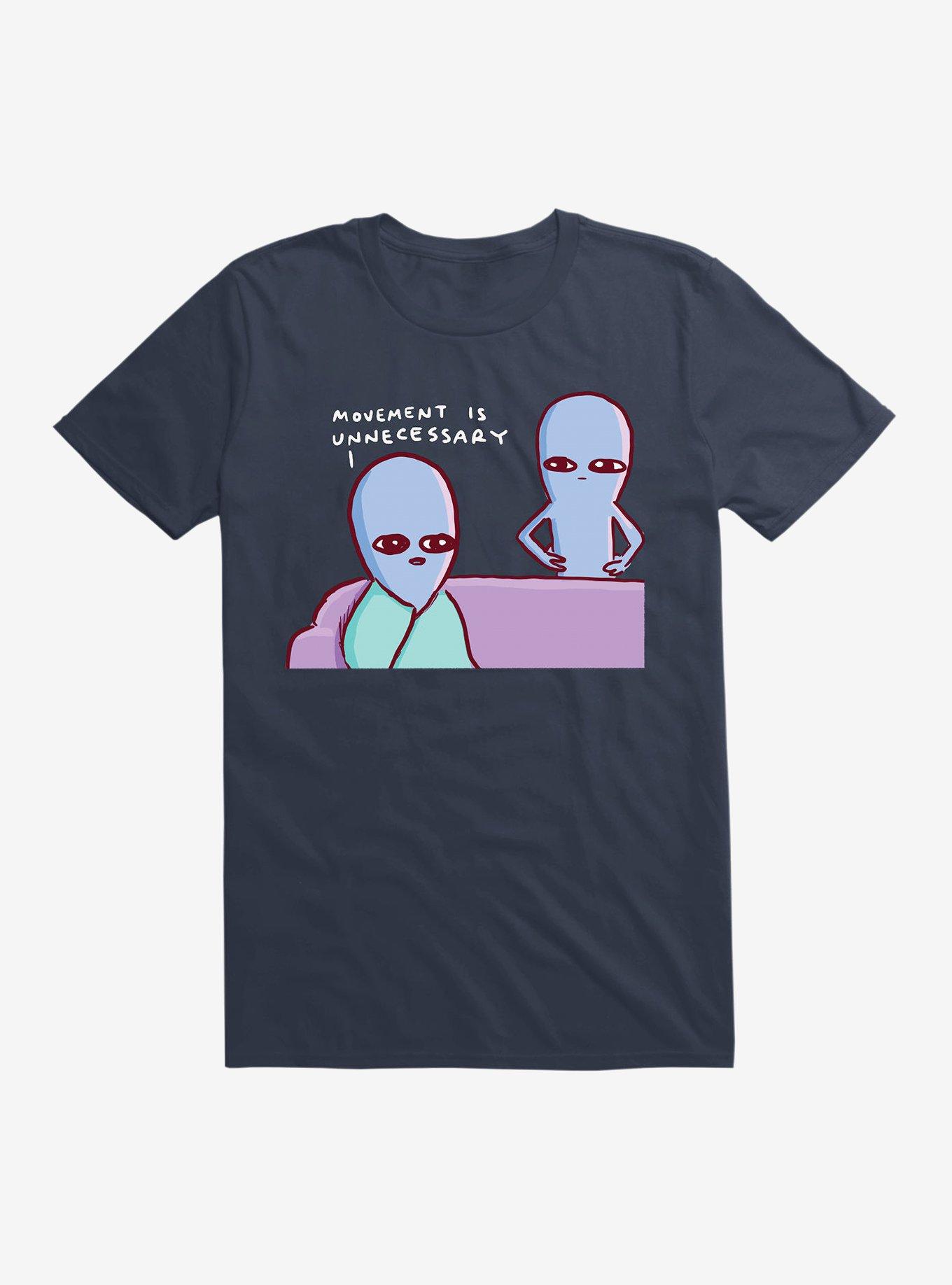 Strange Planet Movement Is Still Unnecessary T-Shirt, , hi-res