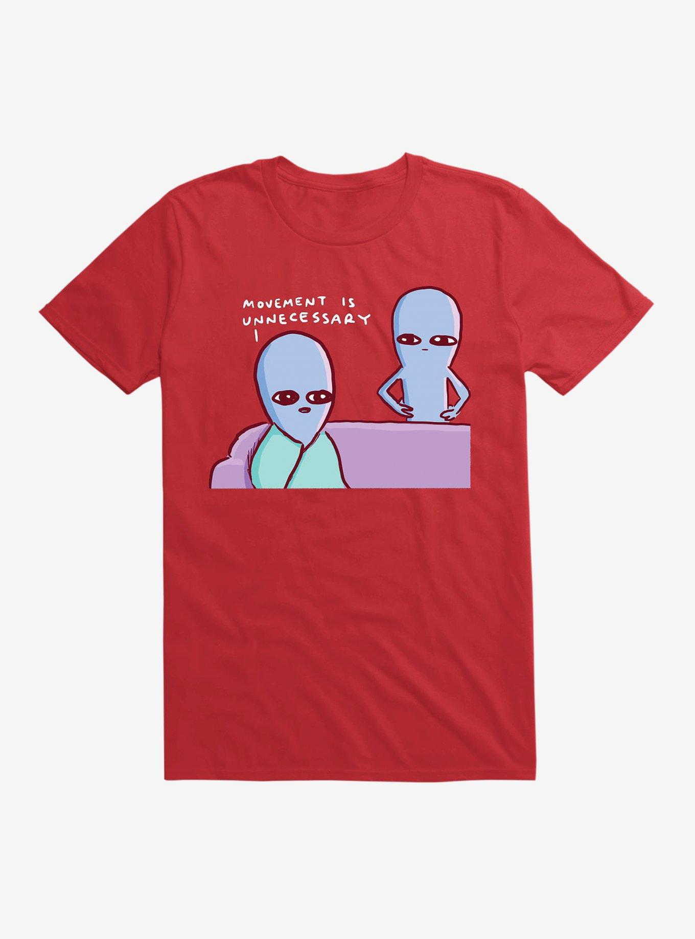 Strange Planet Movement Is Still Unnecessary T-Shirt, , hi-res