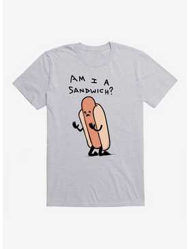 Am I A Sandwich? Dark Text T-Shirt, , hi-res