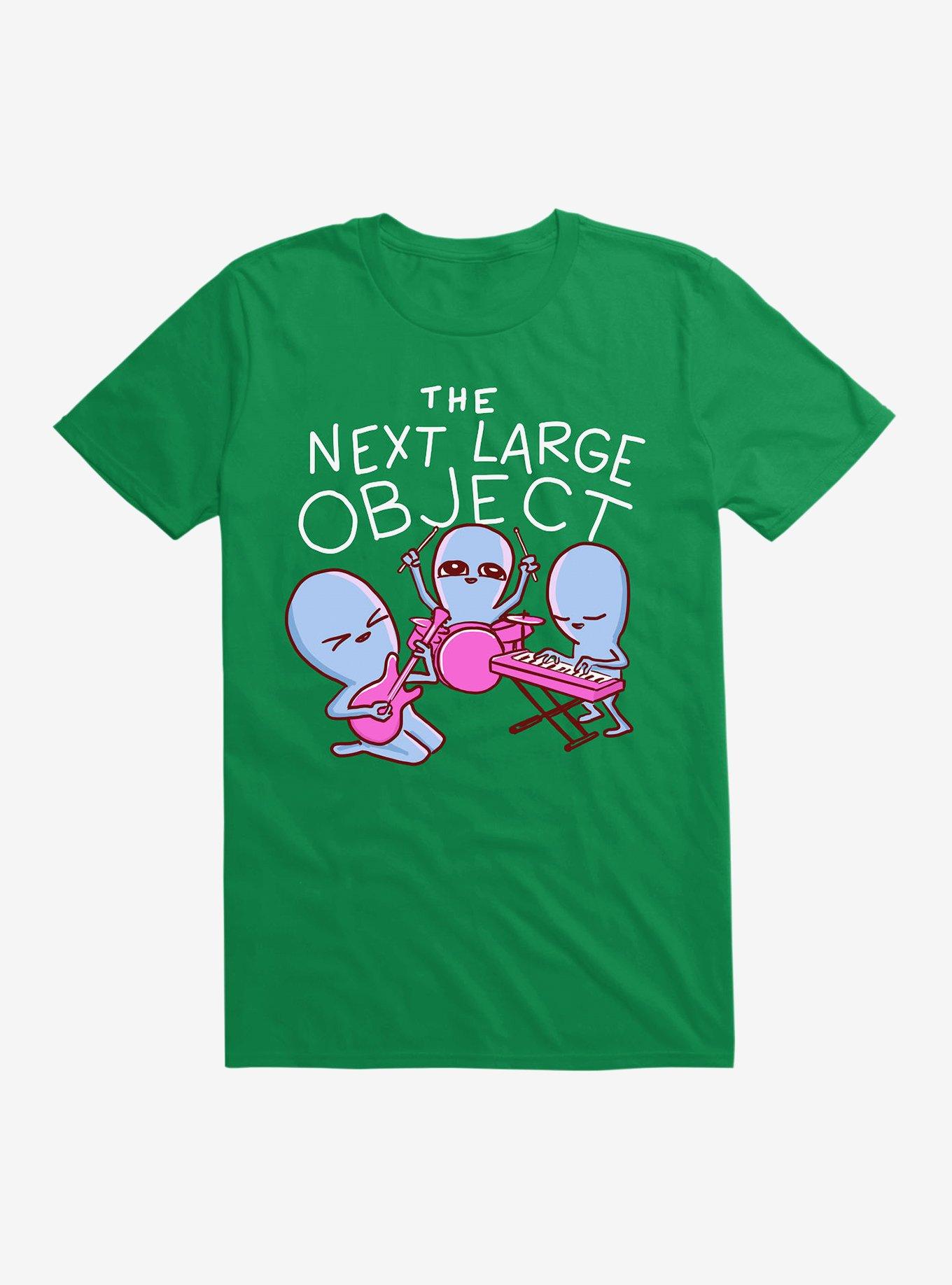 Strange Planet The Next Large Object T-Shirt, KELLY GREEN, hi-res