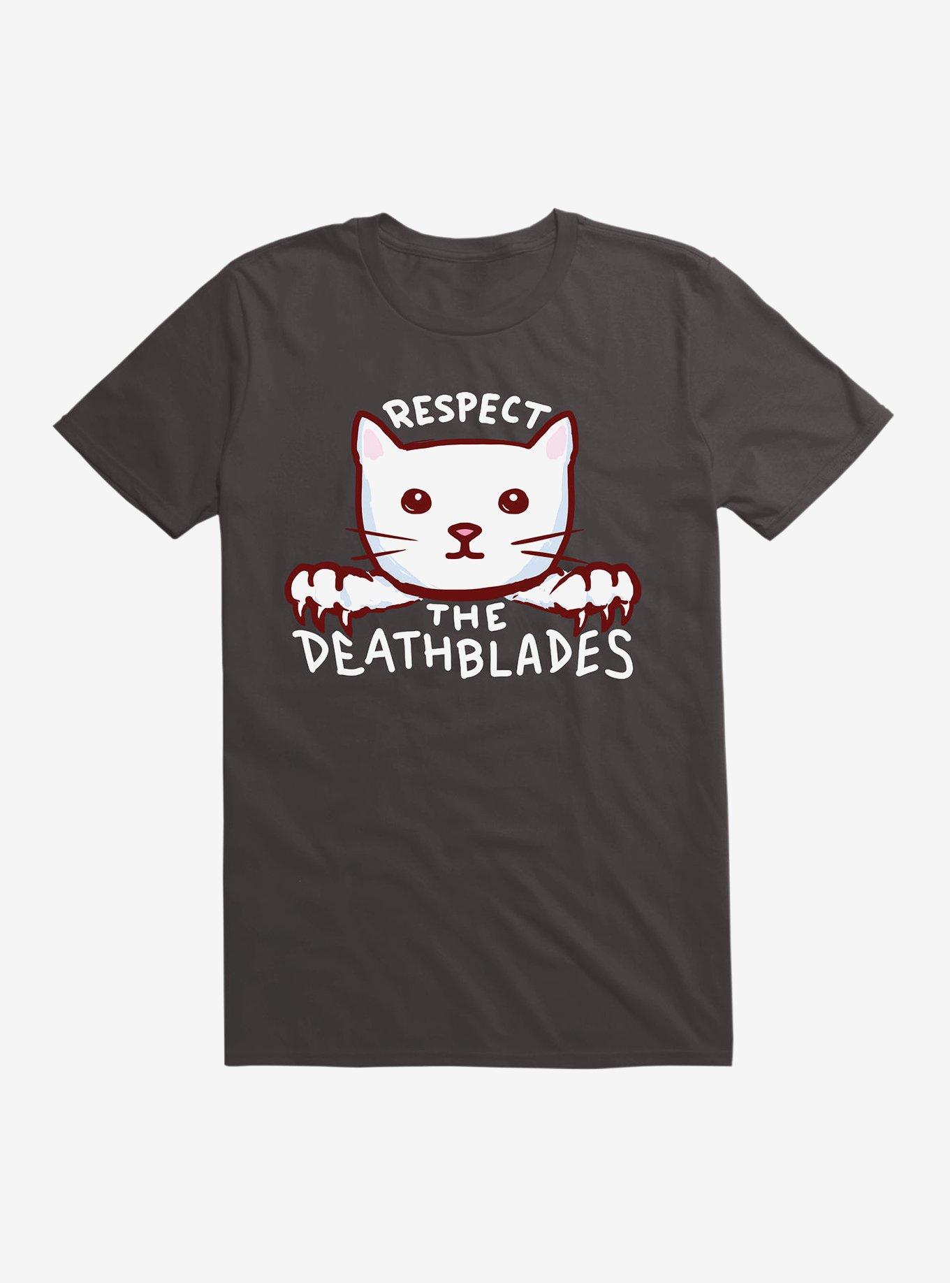 Strange Planet Respect The Death Blades (Blue) T-Shirt, , hi-res