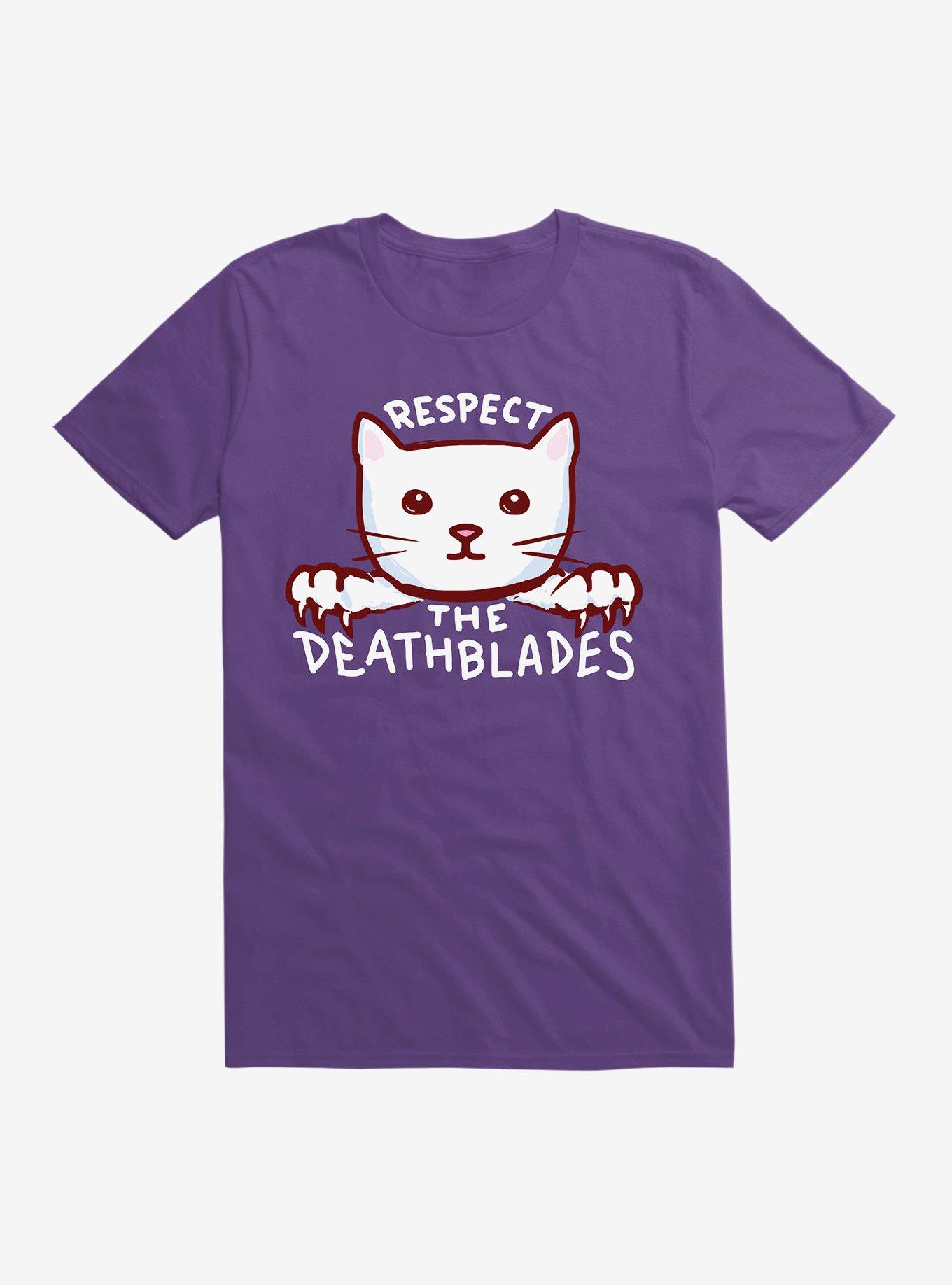 Strange Planet Respect The Death Blades (Blue) T-Shirt, , hi-res