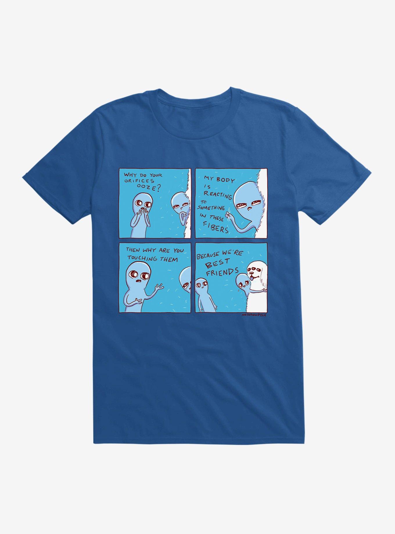 Strange Planet Best Friends T-Shirt, ROYAL, hi-res