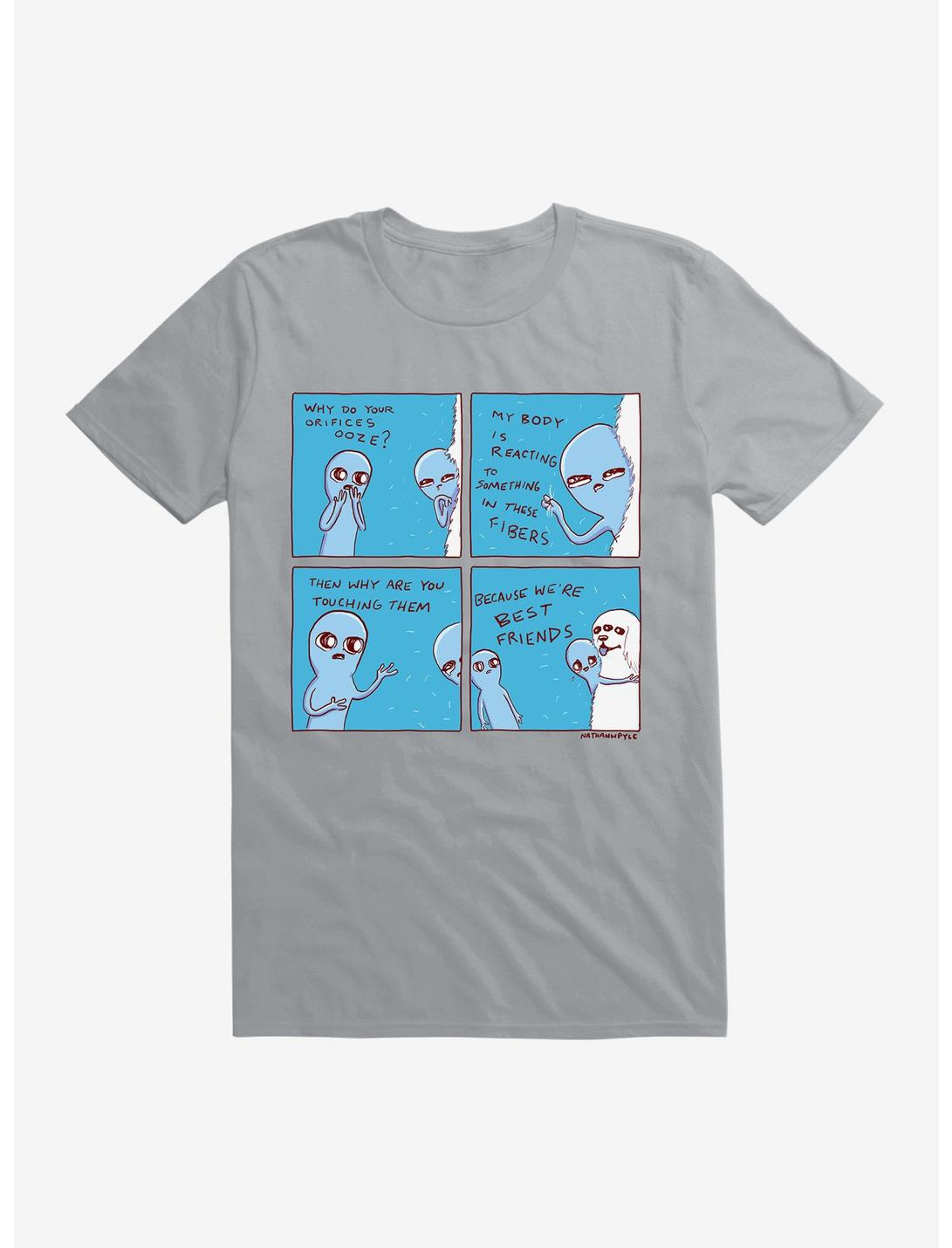 Strange Planet Best Friends T-Shirt, SILVER, hi-res