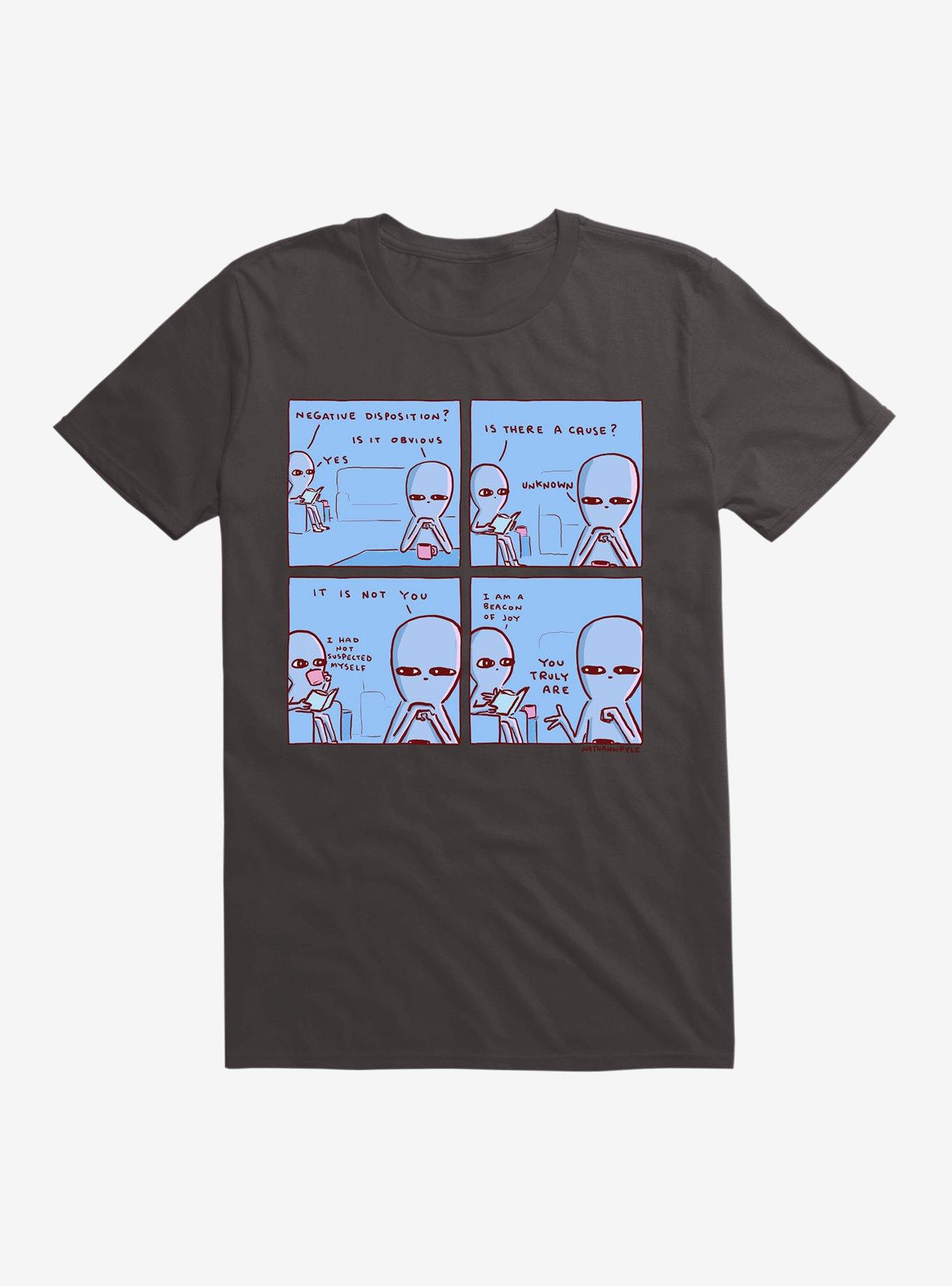Strange Planet Negative Disposition T-Shirt, , hi-res