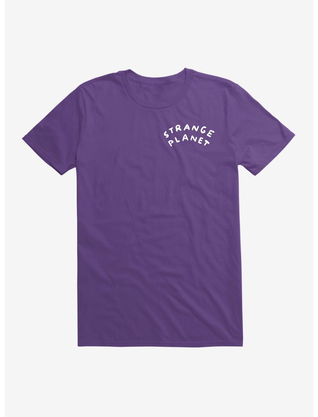 Strange Planet Pocket Logo T-Shirt, PURPLE, hi-res