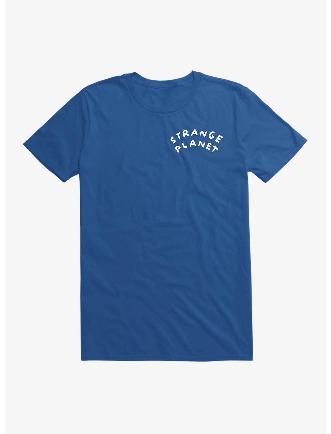 Strange Planet Pocket Logo T-Shirt, ROYAL, hi-res